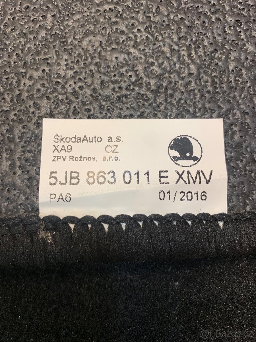 Prodám koberečky Škoda Rapid