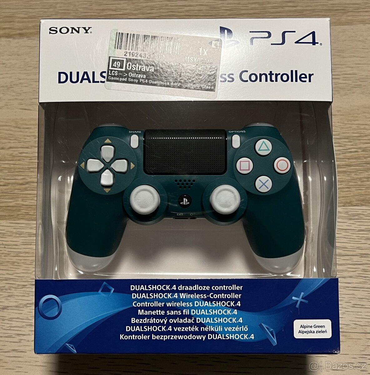 DualShock 4 ovladač - Alpine Green Limited Edition