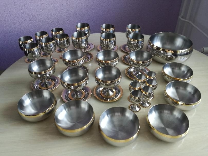 Zepter velký pozlacený set