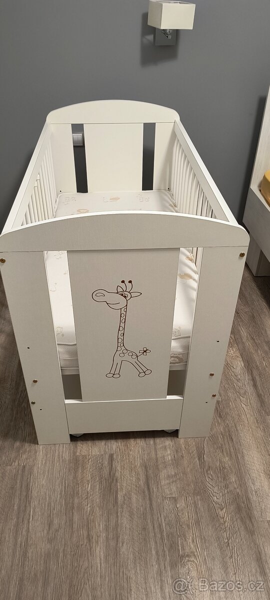 Dětská postýlka Klups Žirafa