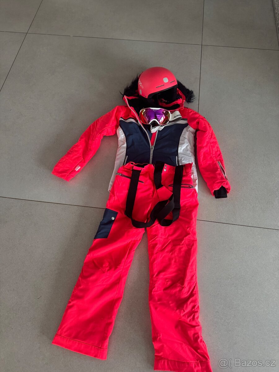 Lyžařský komplet Dare, helma, brýle