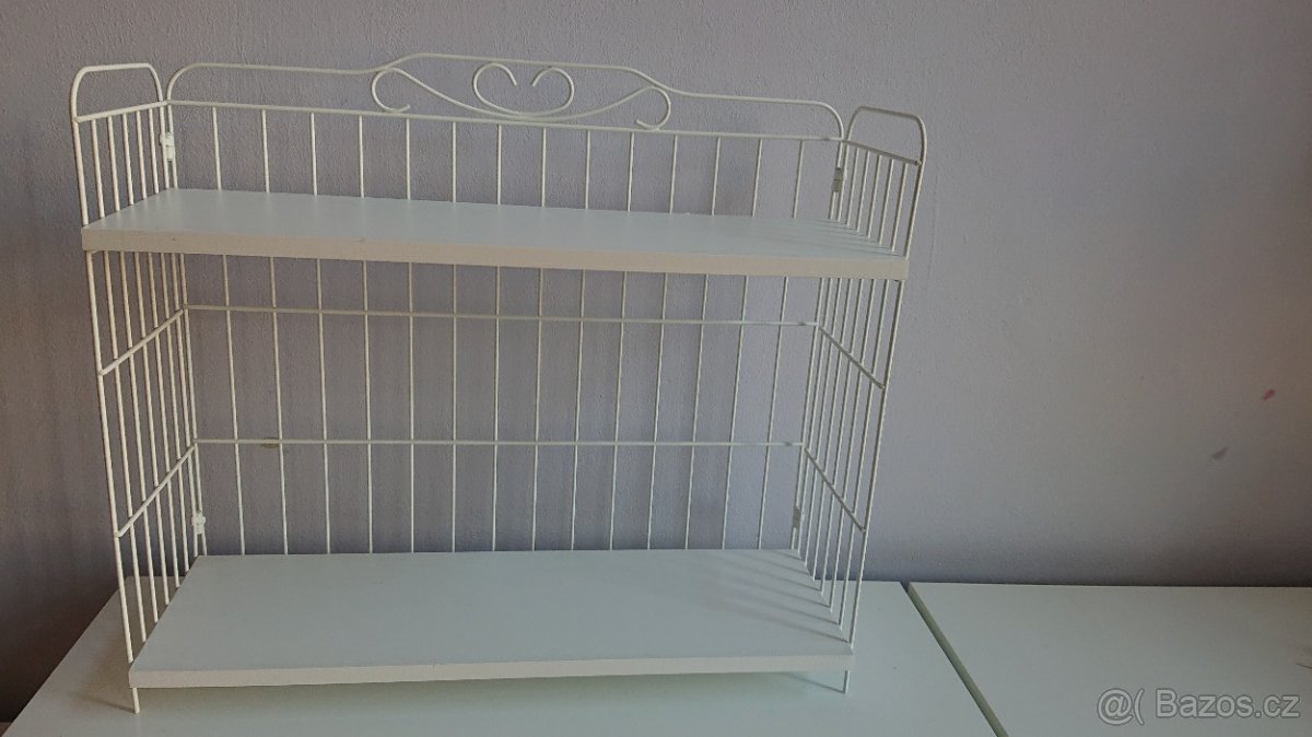 Poličky okrasný boho stojan na květiny nebo knihy