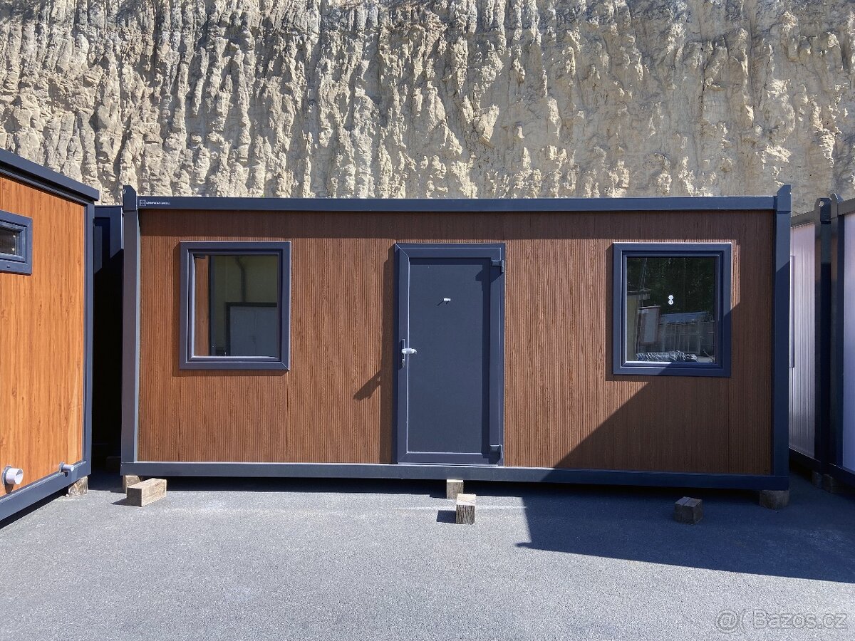 Obytný / Kancelářský kontejner 6x2,4m, NOVÝ, SVAŘOVANÝ