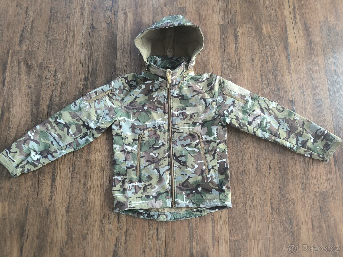 Softshellová dětská bunda