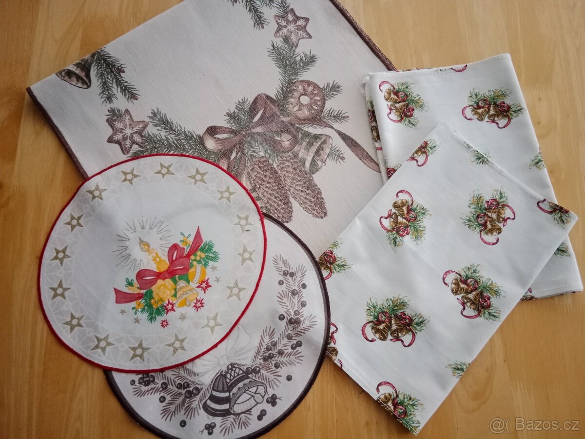 Vánoční retro dečky