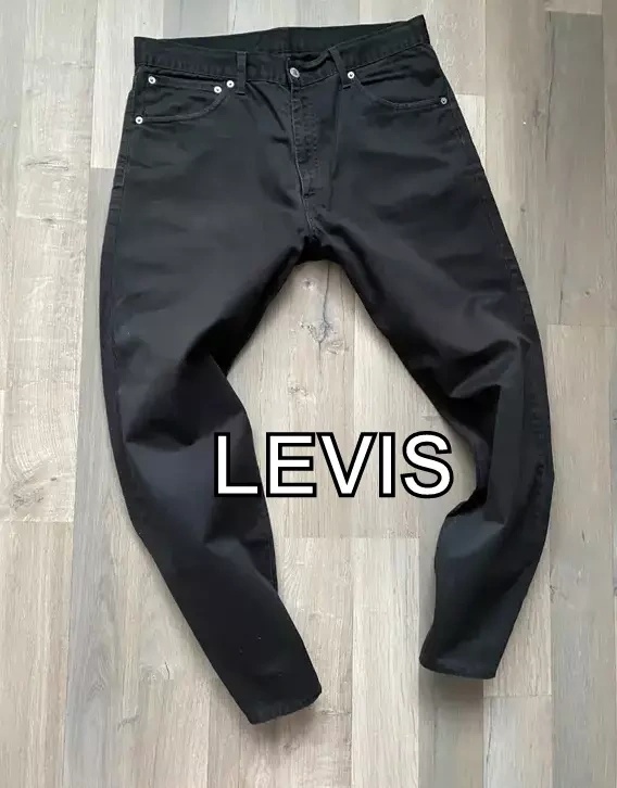 Levis pánské černé kalhoty vel. 34