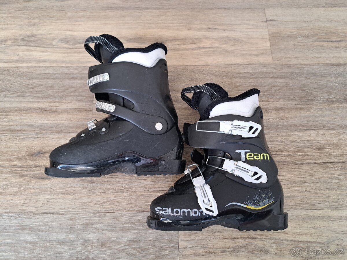 Lyžáky Salomon, dětské, na nohu vel. 37