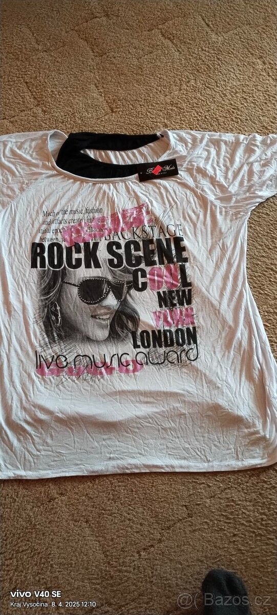 tričko s kratkym rukavem