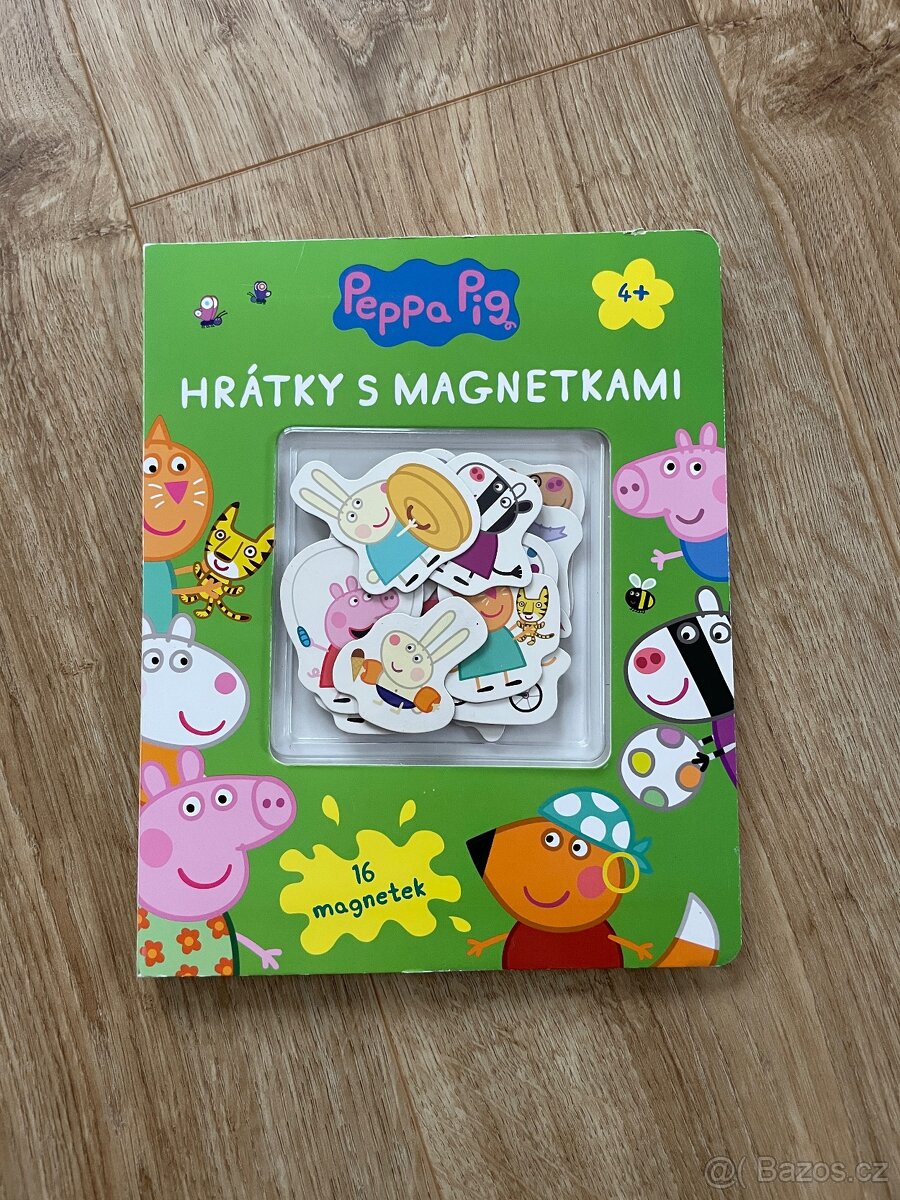 Prasátko Peppa Kniha s magnetkami