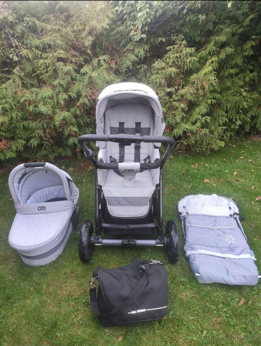 Kočárek dvojkombinace ABC Desing