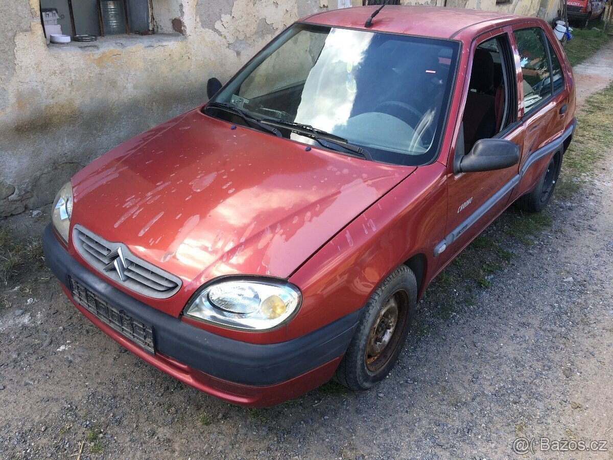 Citroen Saxo náhradní díly r.v. 96-03