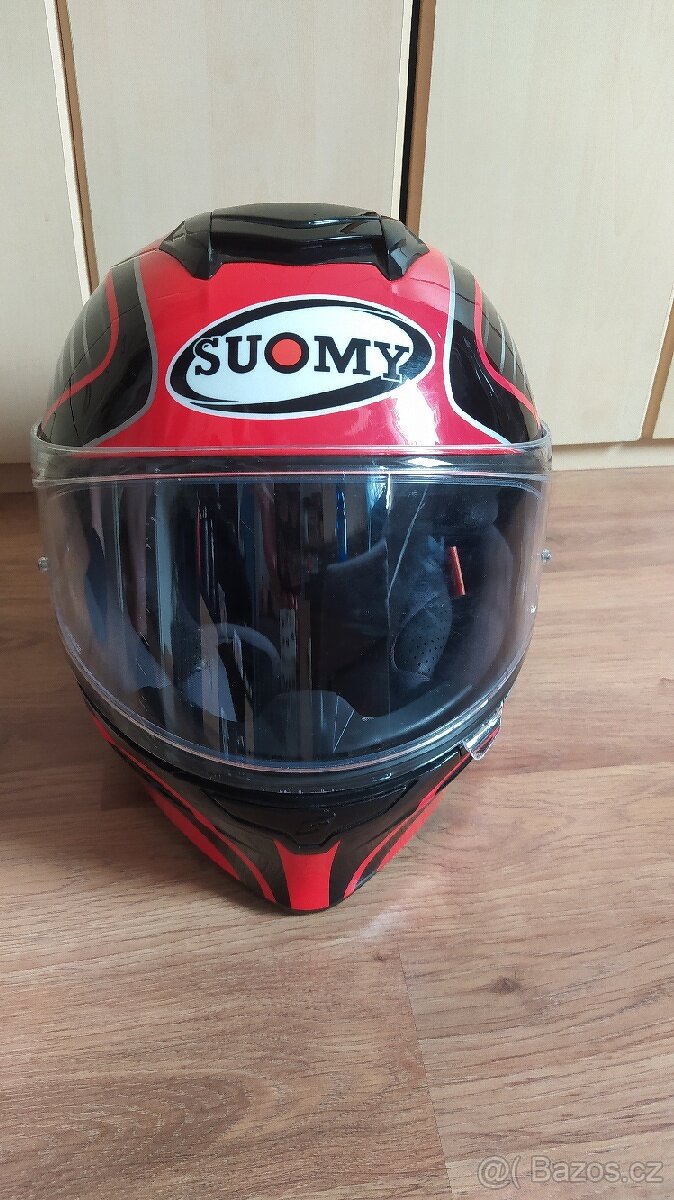 Suomy Stellar Cruiser Red Fluo S Přilba