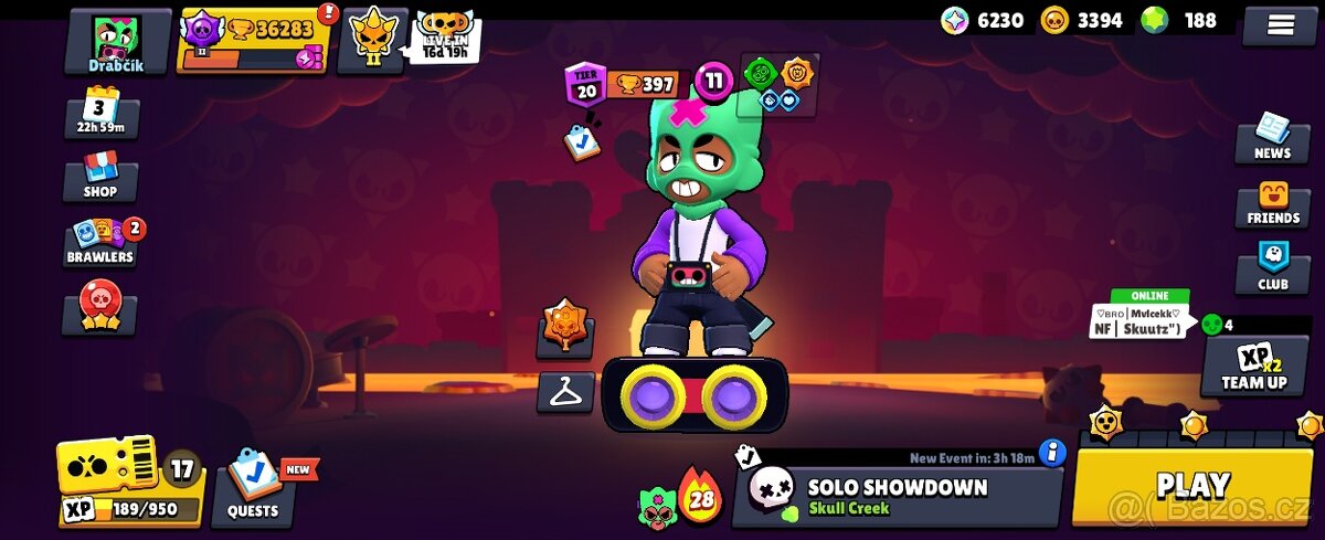 Brawl Stars účet