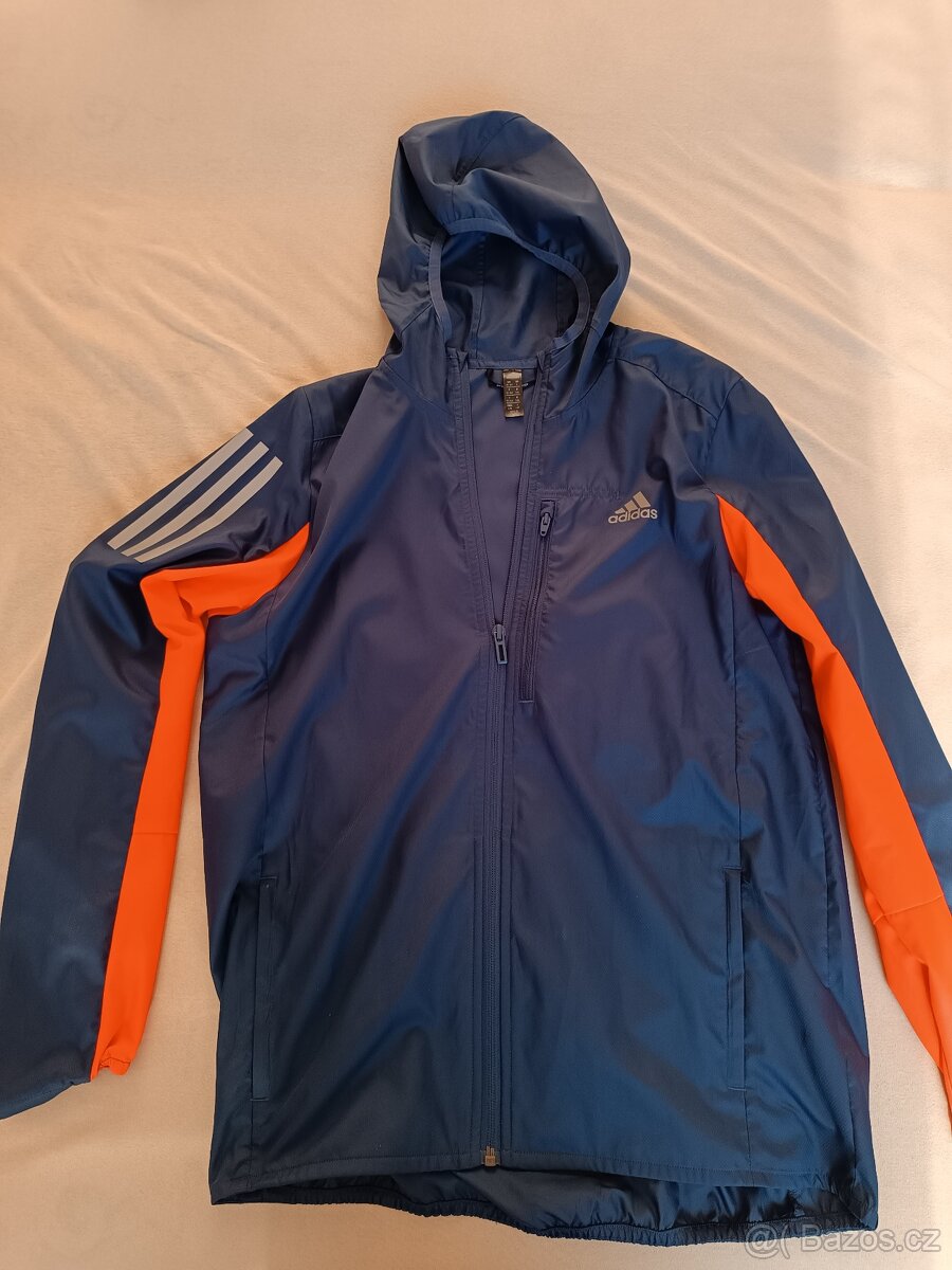Prodám dvě lehké bundy+mikinu zn. Adidas