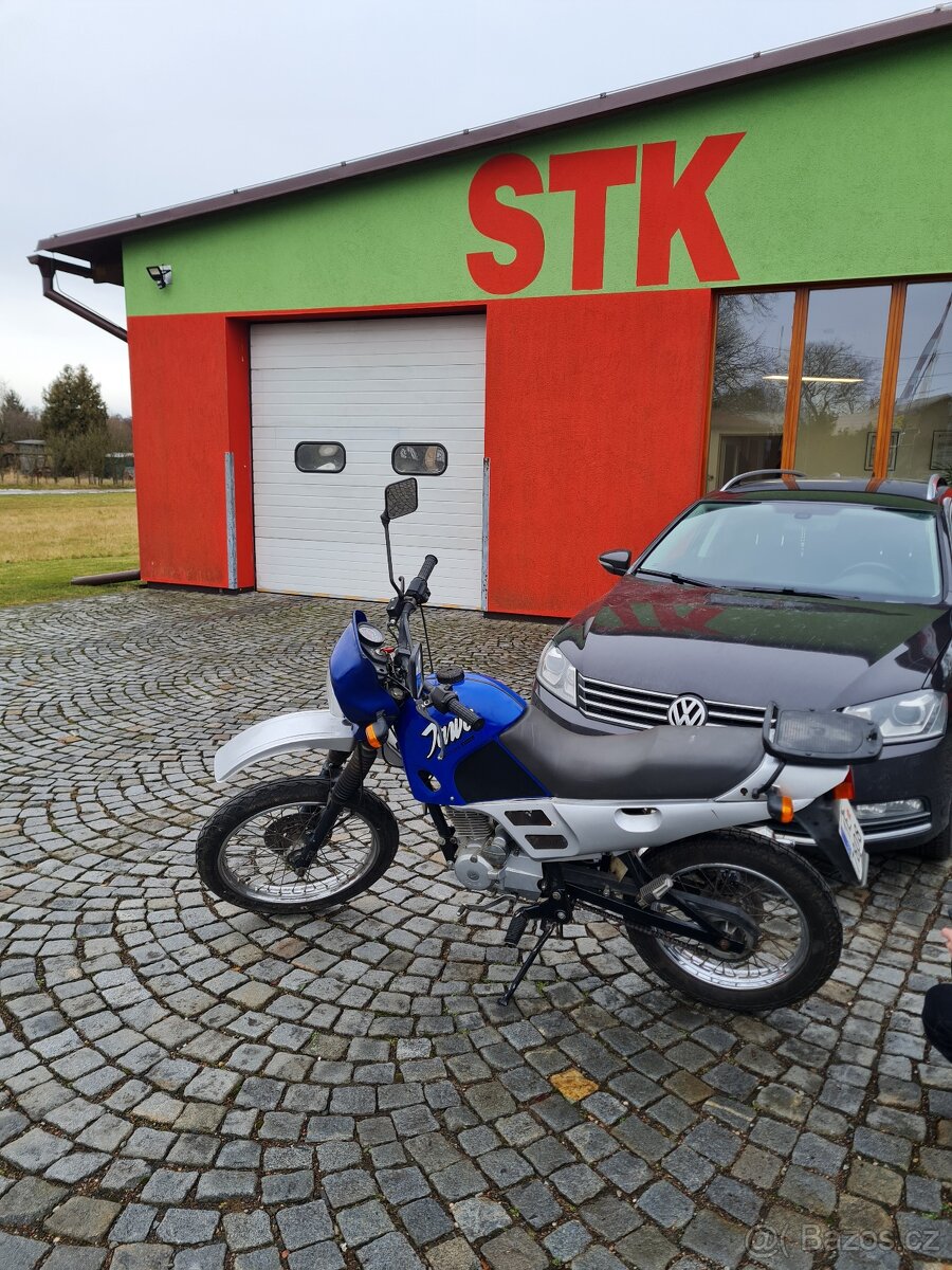 Jawa 125 sport , nová STK