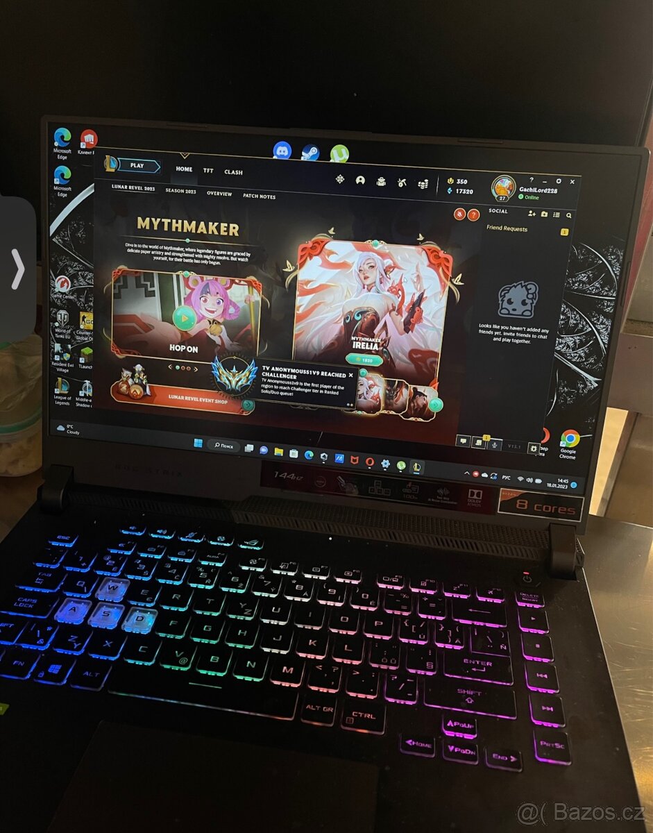 ASUS ROG Strix G15 G513IM-HN008W Eclipse Gray