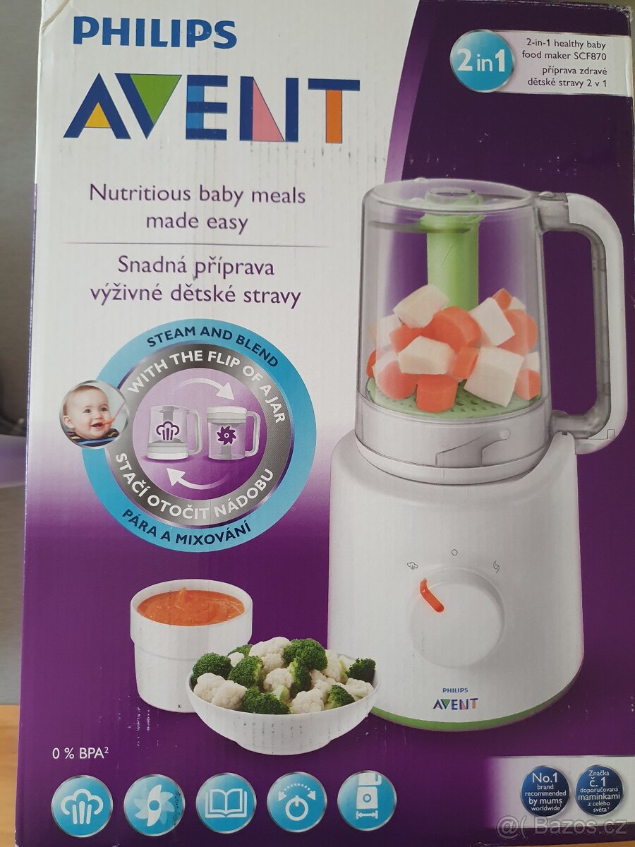 Avent parni varic a mixer 2v1