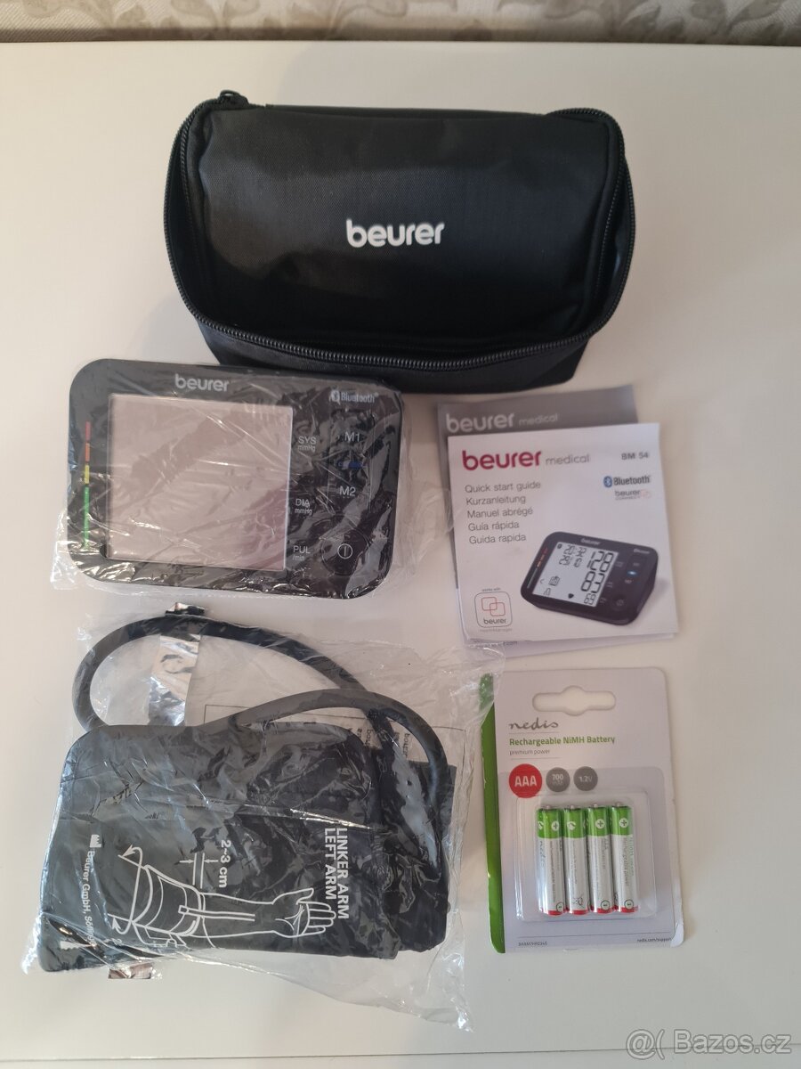 Tlakoměr Beurer BM 54 s Bluetooth