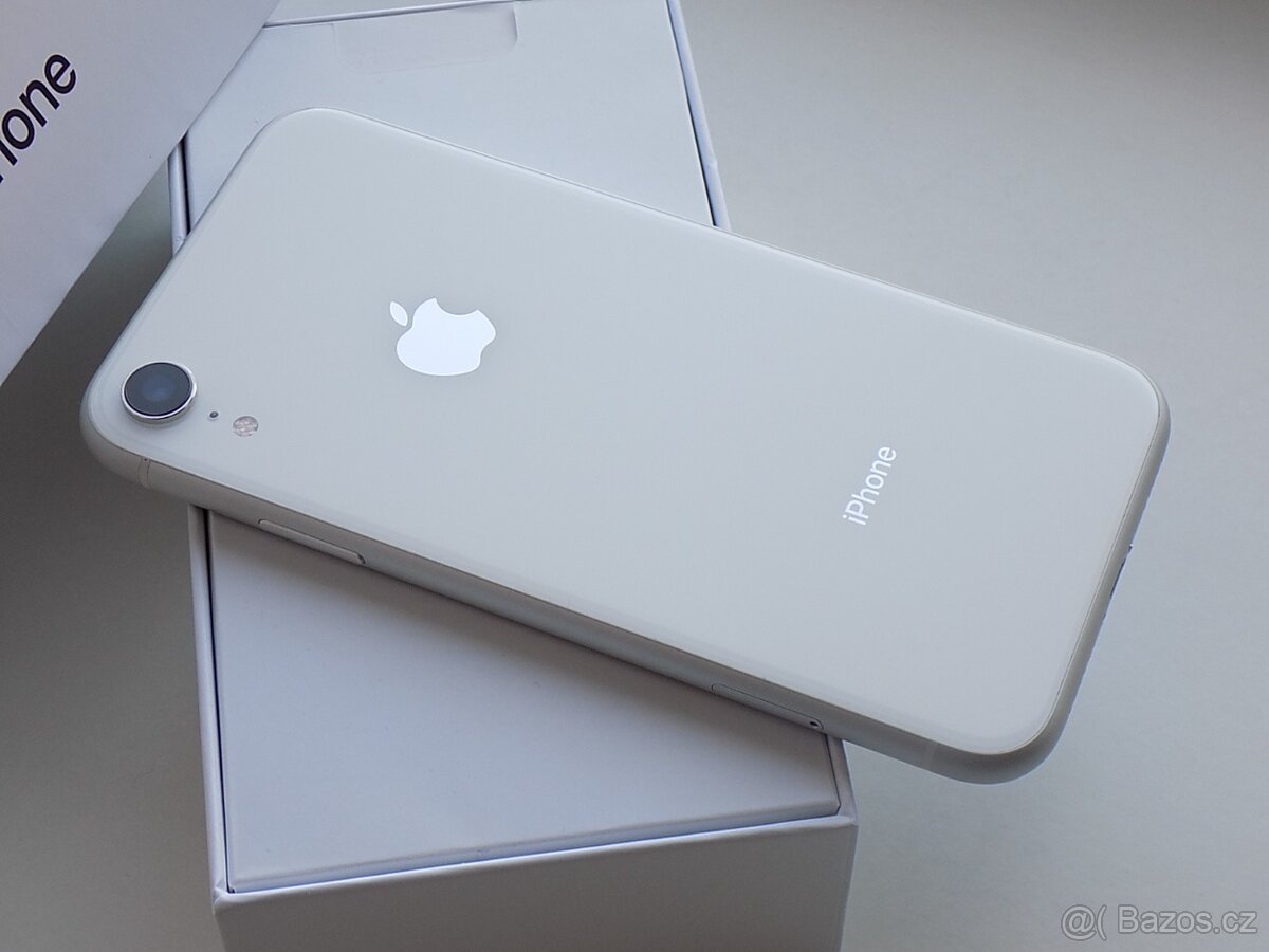 APPLE iPhone XR 128GB White - ZÁRUKA 12 MĚSÍCŮ - KOMPLETNÍ