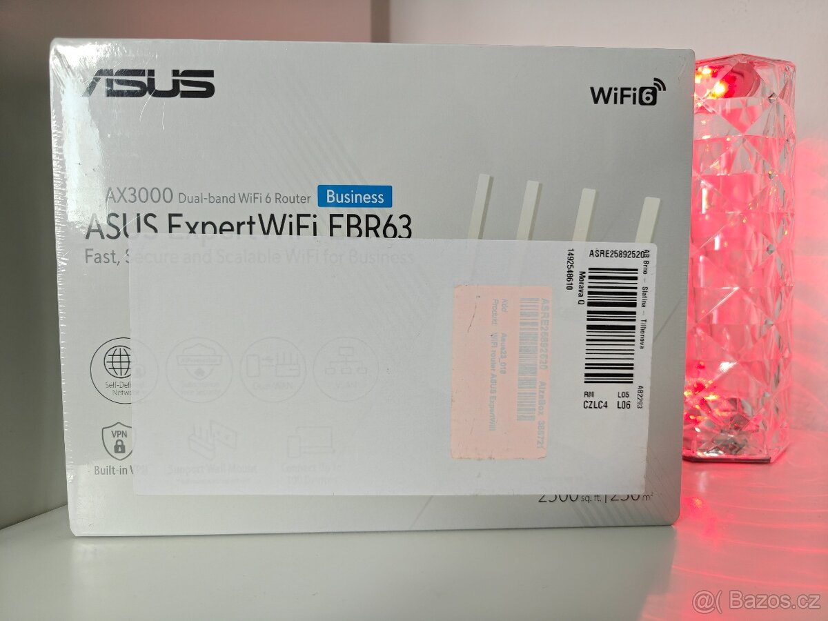 ASUS ExpertWifi EBR63 ,NOVÝ