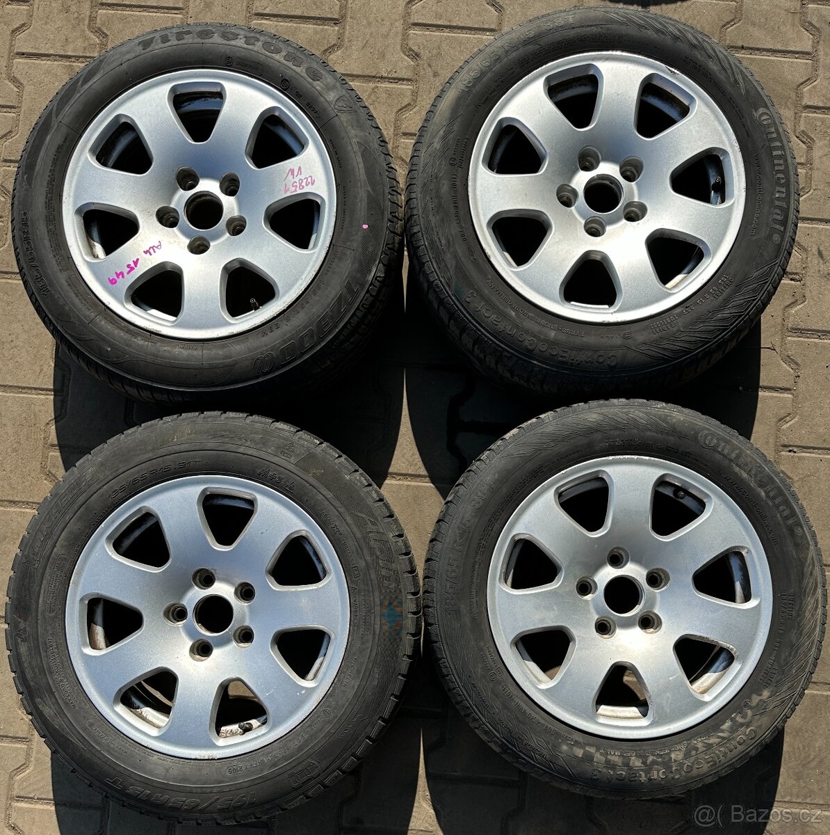 Prodám ALU kola Volkswagen č. 1549