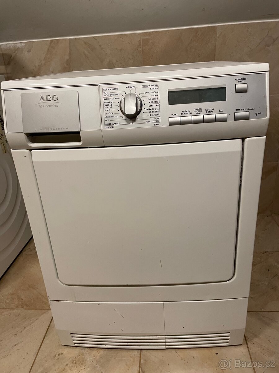 Sušička AEG model T59880