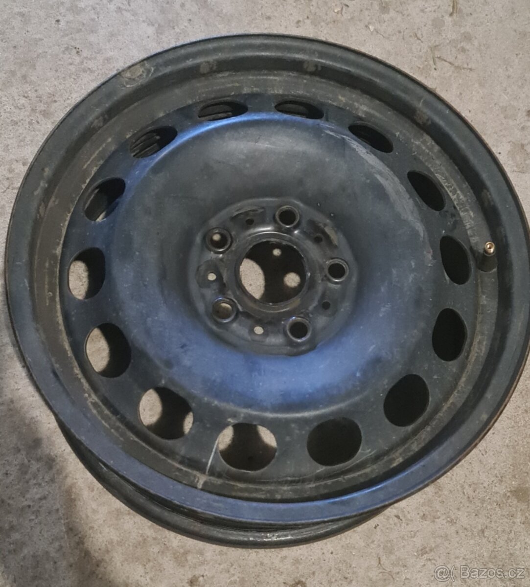 Plechový disk 1x 6.5Jx16H2 ET46 vw koncern 5x112