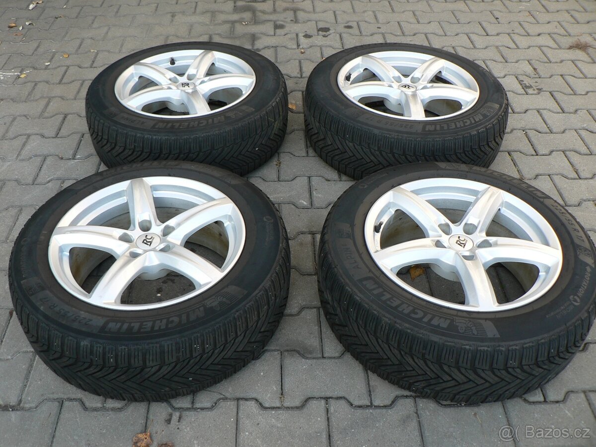 2019 sada Alu a pneu AUDI 7,5x17 BROCK