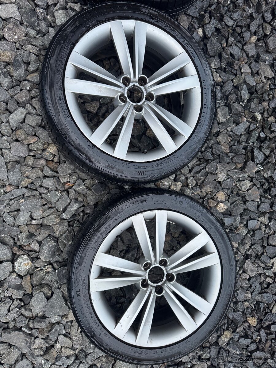 Alu kola 5x100, R 17