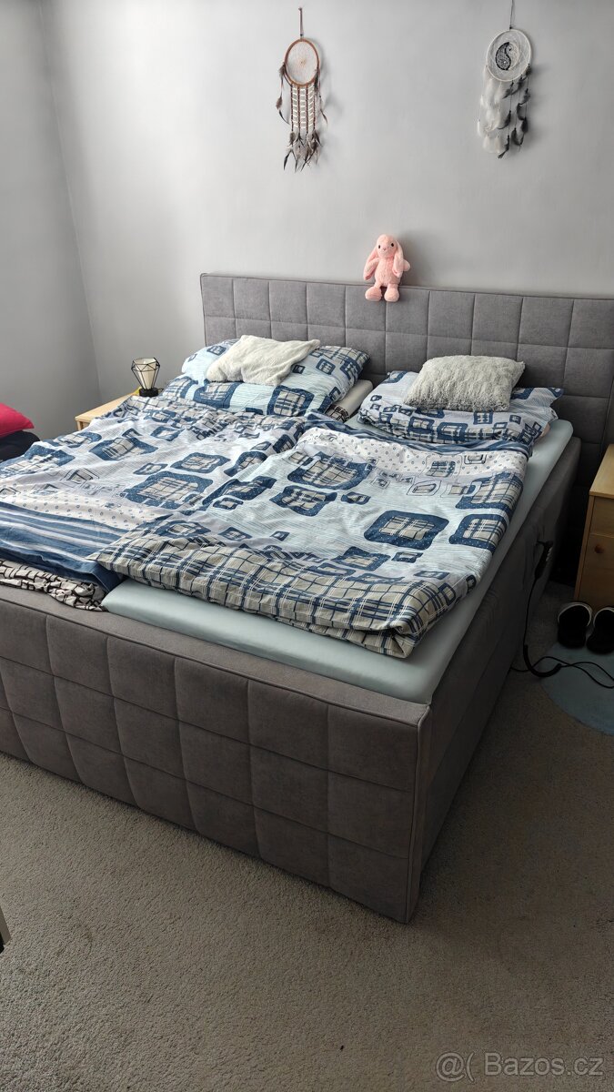 Elektrická polohovací postel 180x200cm