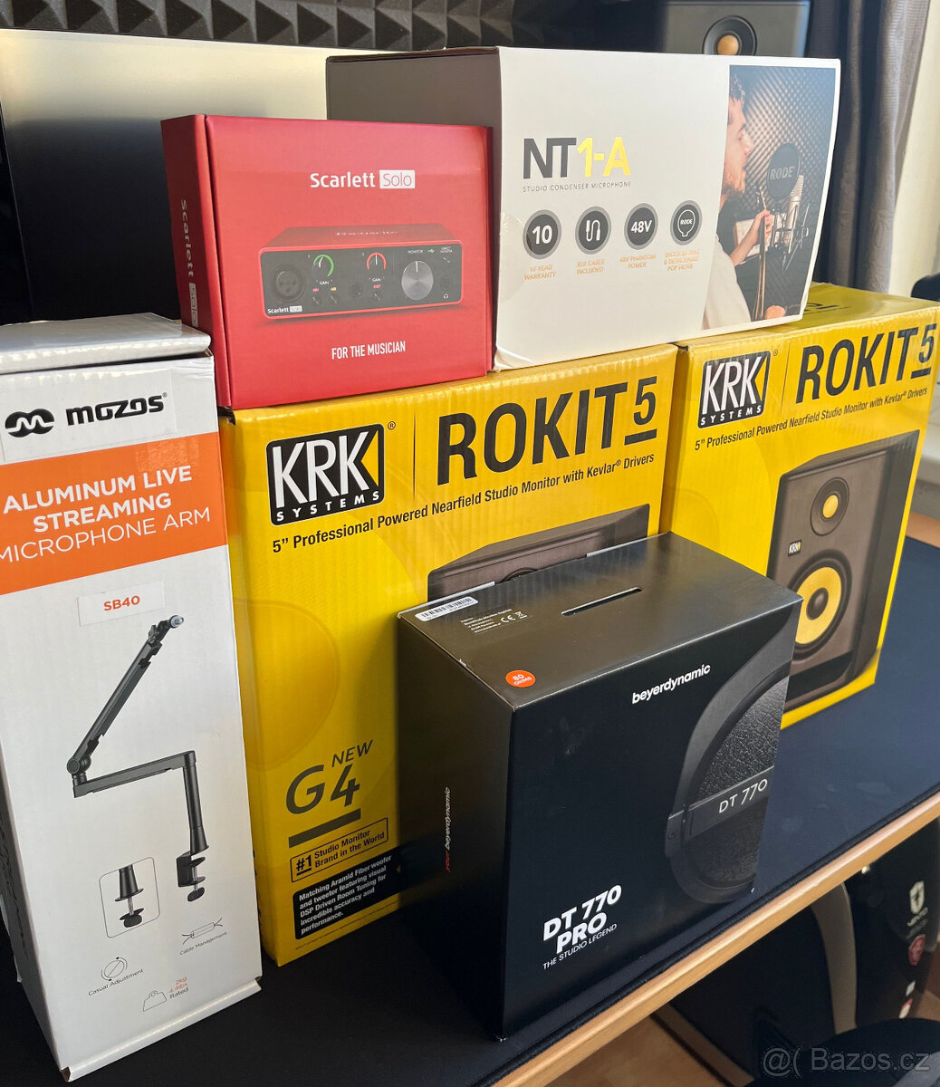 Komplet studiové vybavení