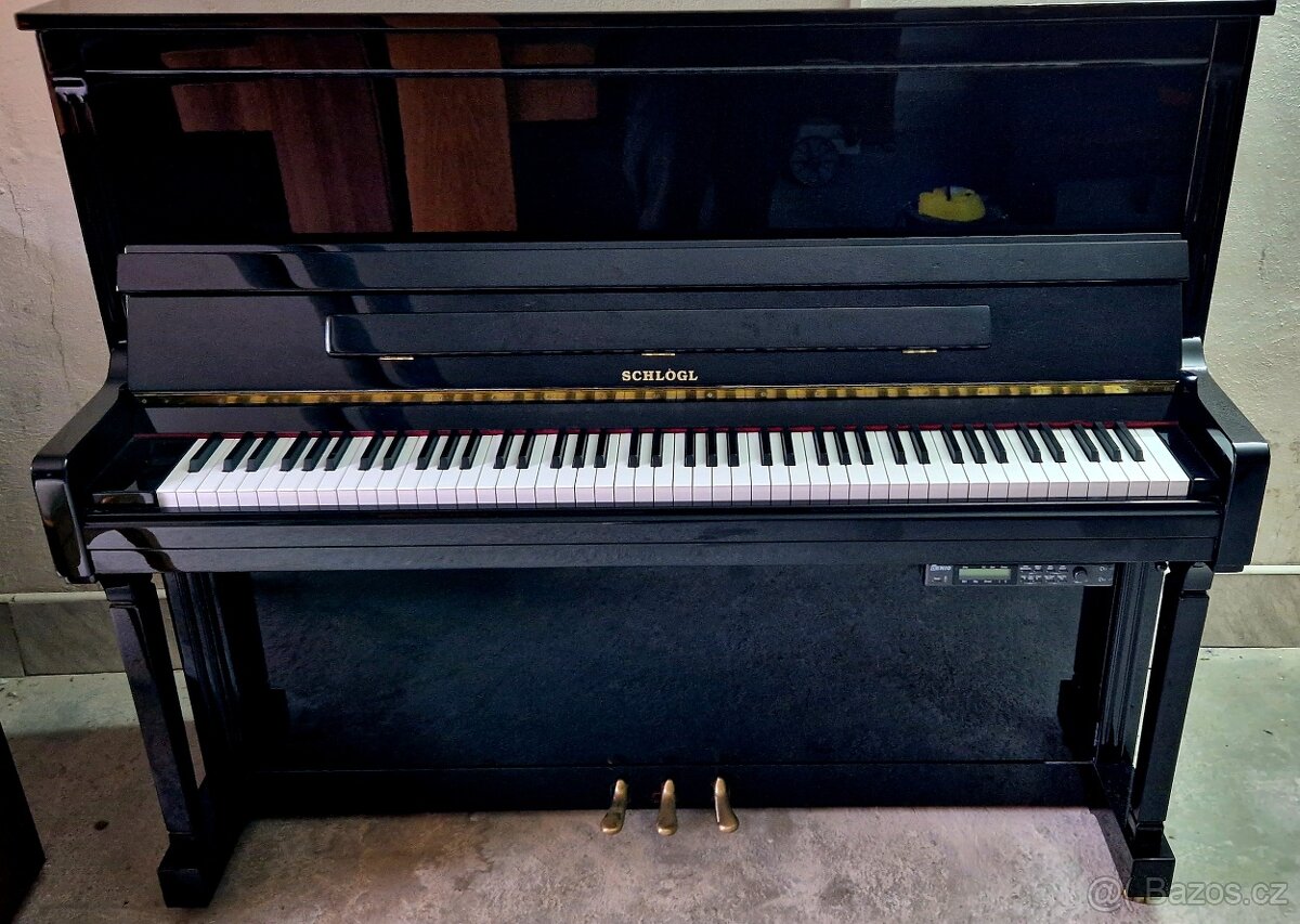 Piano Schlögl - Bohemia 125 Renner - Silent system z r. 2002