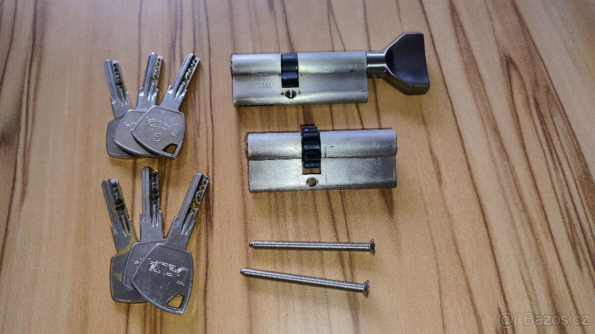Zámková vložka DELTA spodní + vrchní