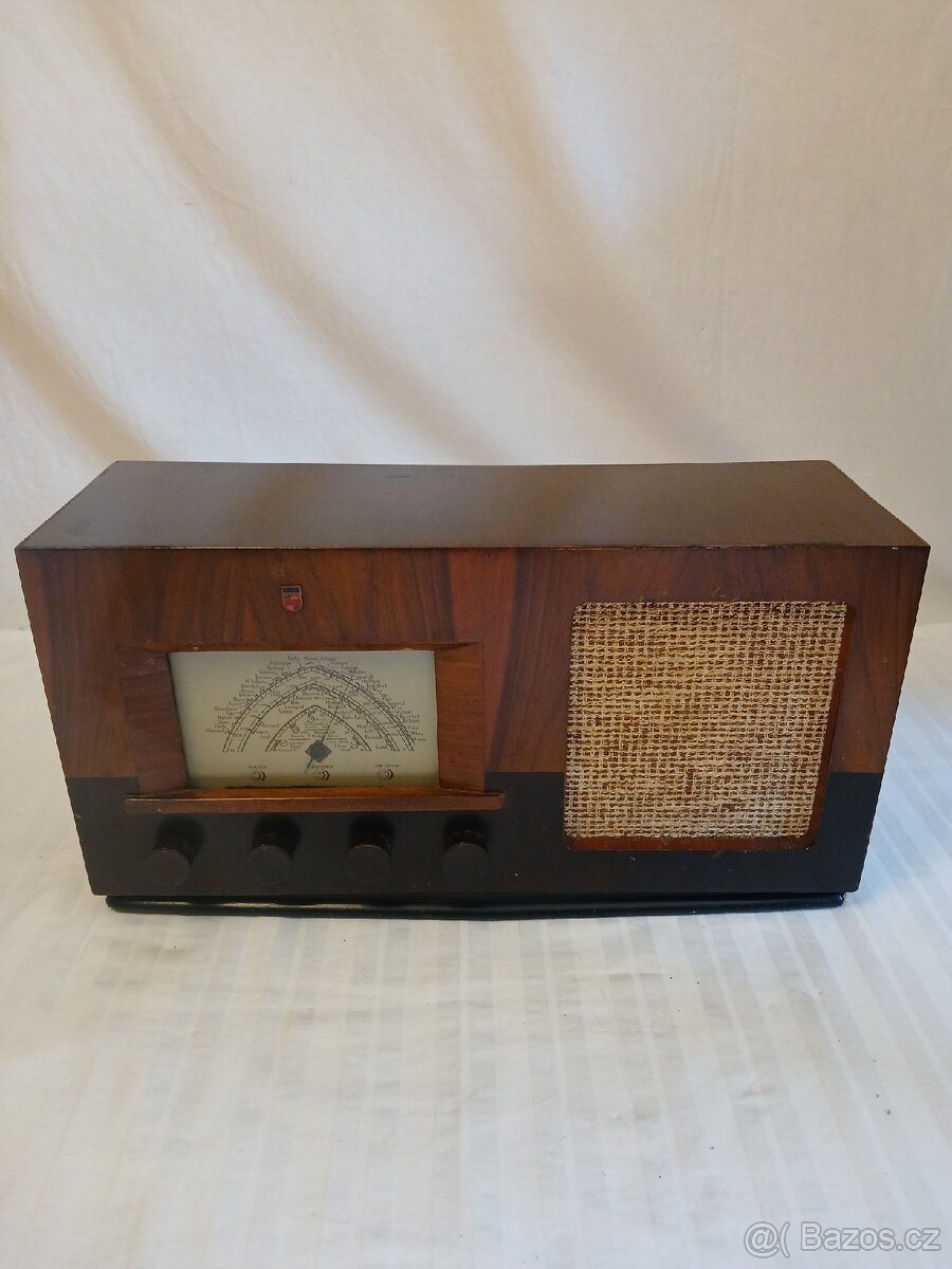 Starožitné radio Philips