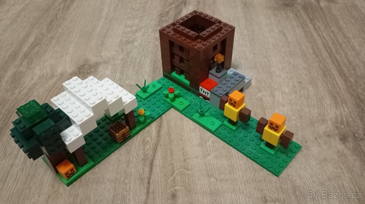 Lego Minecraft-základna pillagerů
