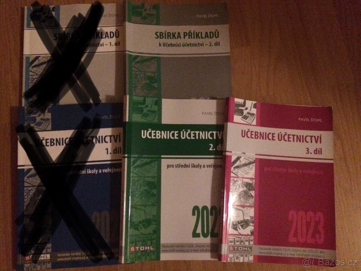 Účetnictví Pavel Štohl 2.díl,3.díl