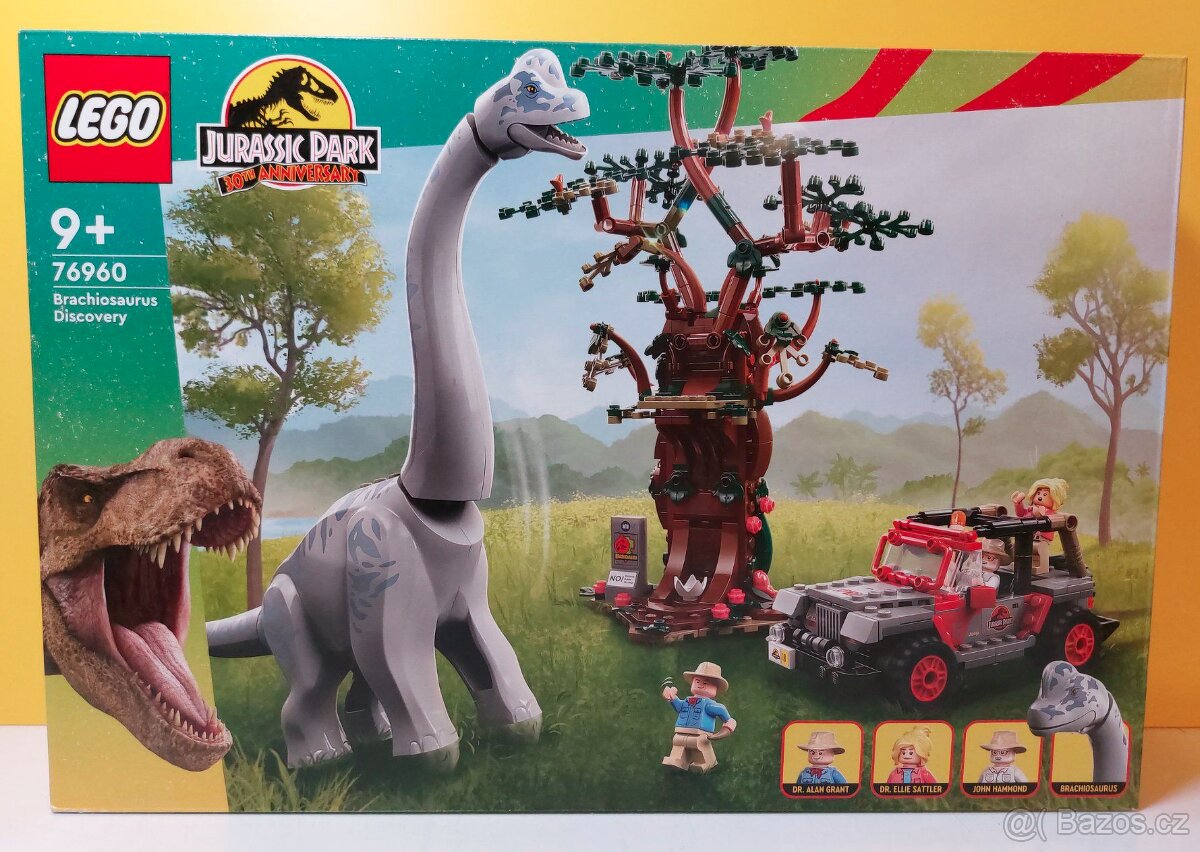 Nové LEGO Jurassic World 76960 Objev brachiosaura