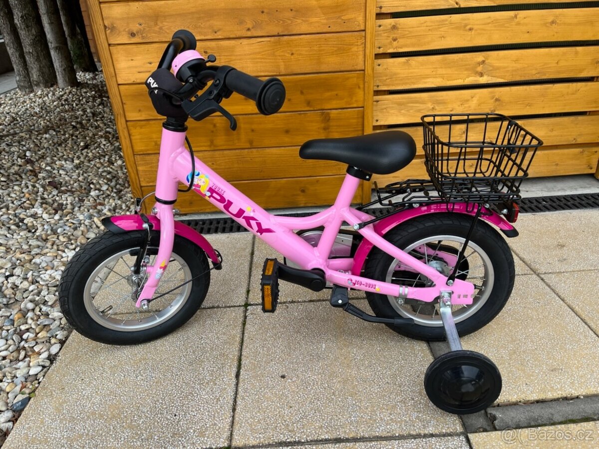 Dětské kolo Puky Youke 12, růžové