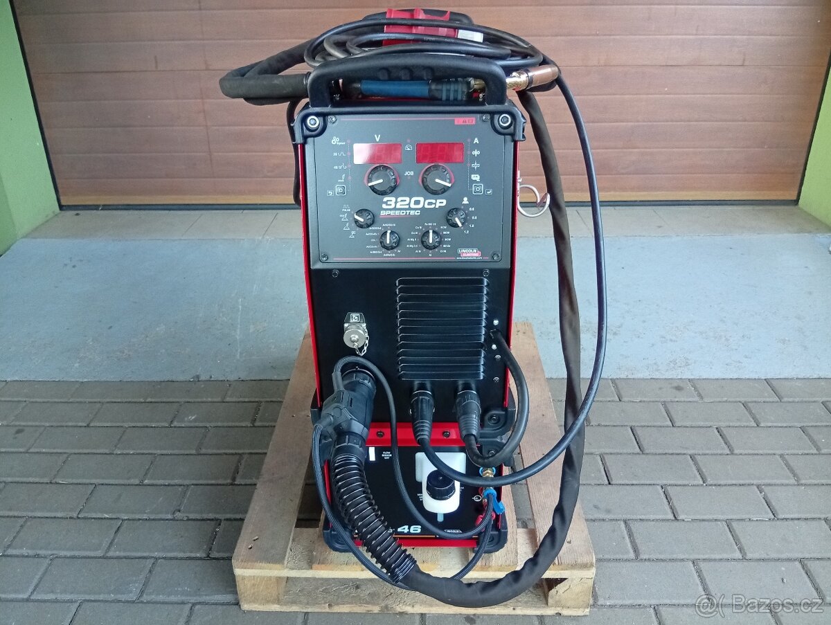 pulzní svářečka lincoln electric speedtec 320 cp