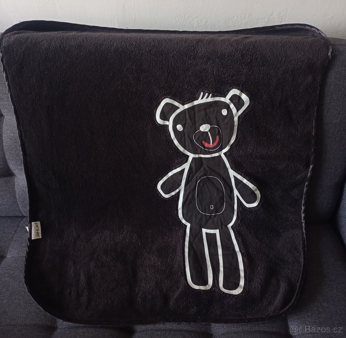 Dětská deka Pinkie černá