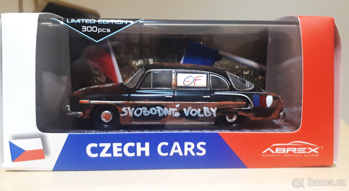 Abrex 1:43 Tatra 603_17.11.1989, limited edition