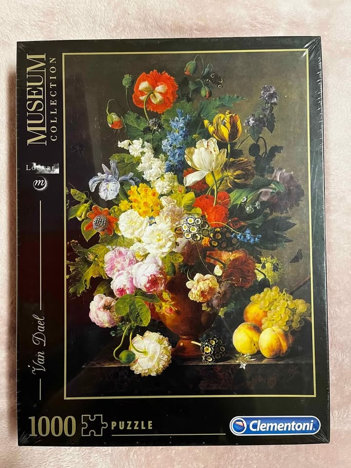 Puzzle Museum 1000 Van Dael- Vaso di fiori
