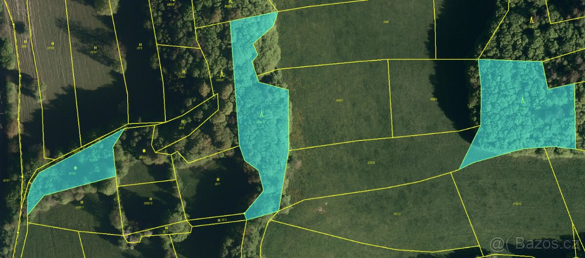 Prodám pozemky v k.ú. Valašská Polanka