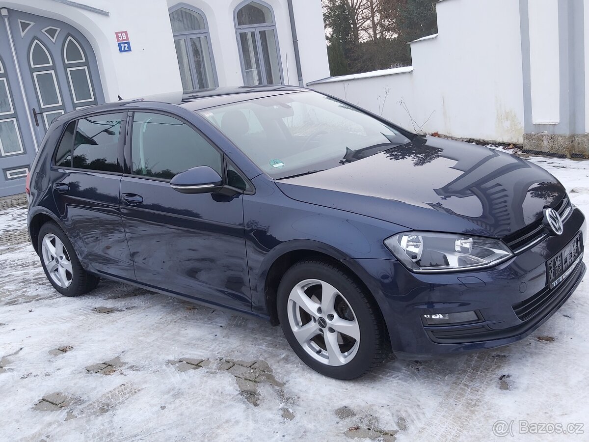 Volkswagen Golf VII 1.2 TSi 77 kw, 2014, 1.majitel,servis VW