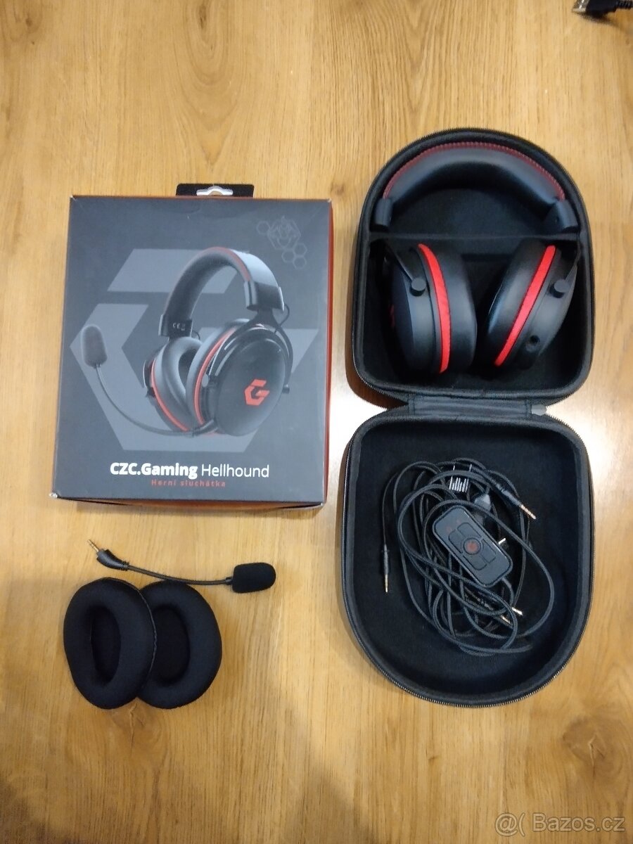 Sluchátka CzC.Gaming Hellhound