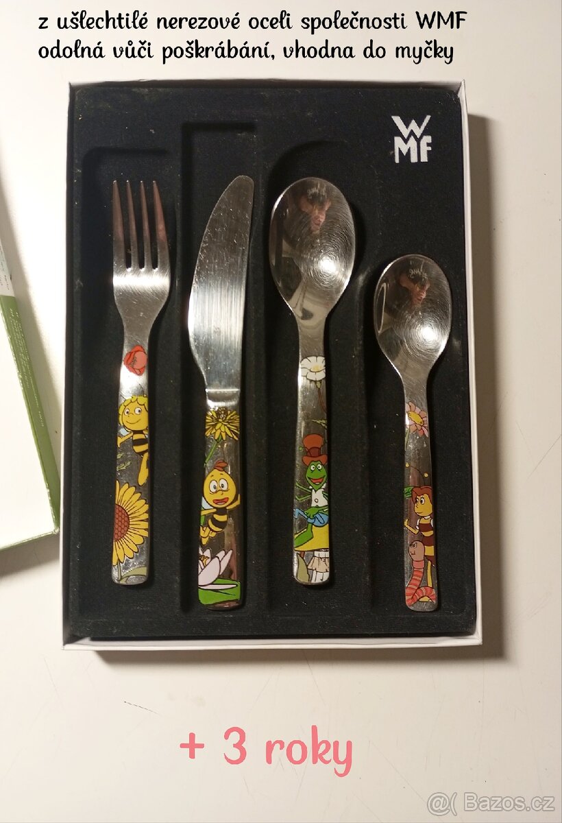 Dětský příbor 4ks nerez