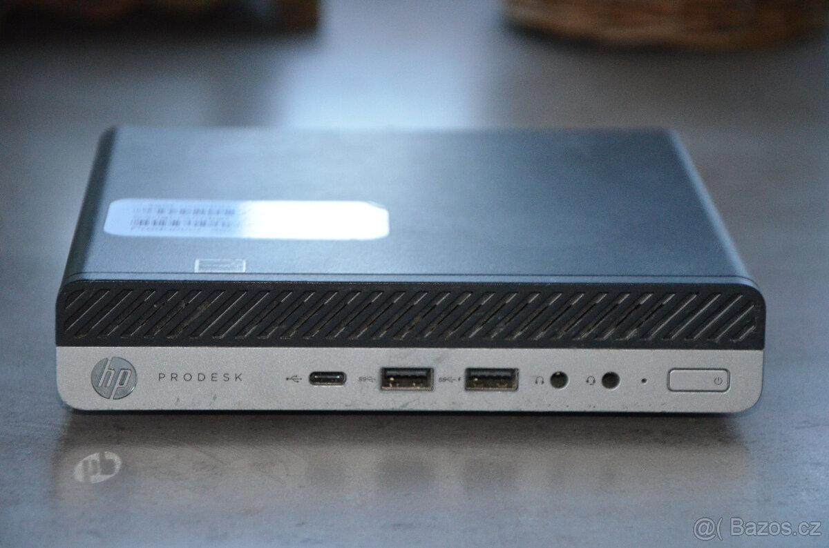 HP Prodesk 600 G4 Mini PC Celeron/12GB/SSD 128+250GB
