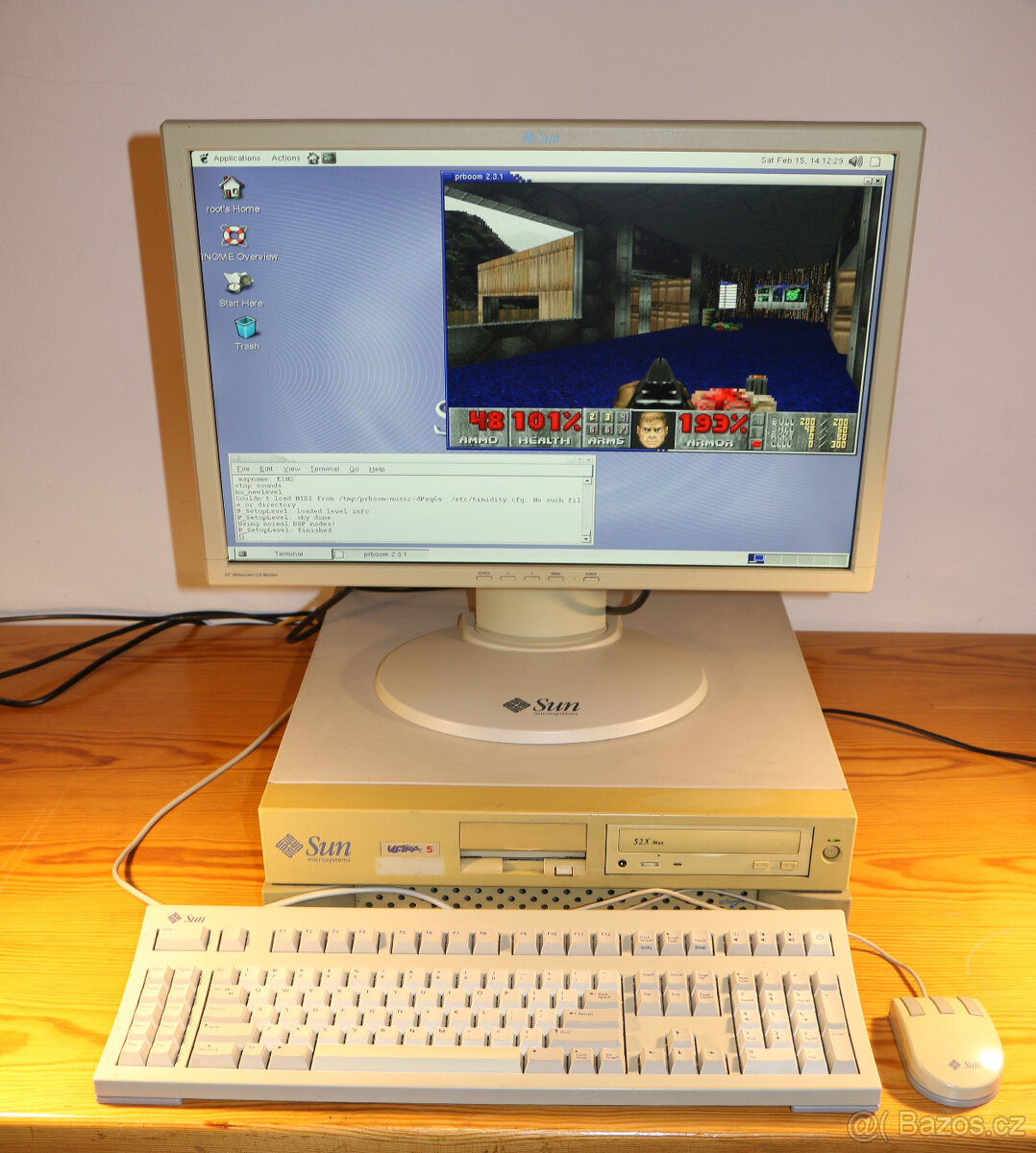 Pracovní stanice SUN Ultra 5