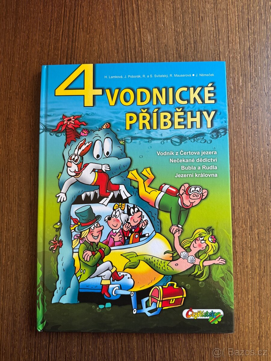 Čtyřlístek kniha - 4 VODNICKÉ PŘÍBĚHY