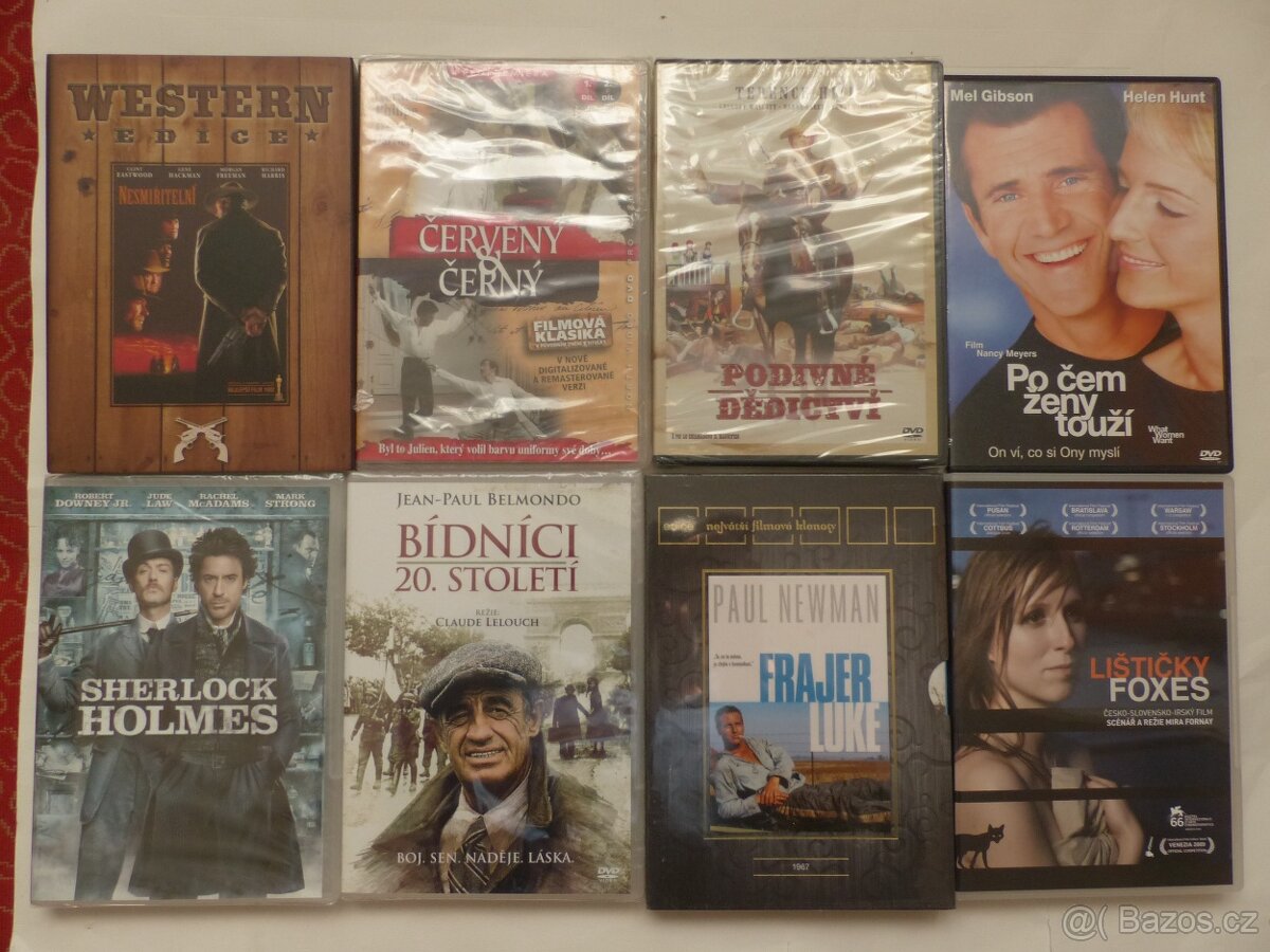 Tři mušketýři, MASH, 6. smysl, Bokovka,Nesmiřitelní- DVD
